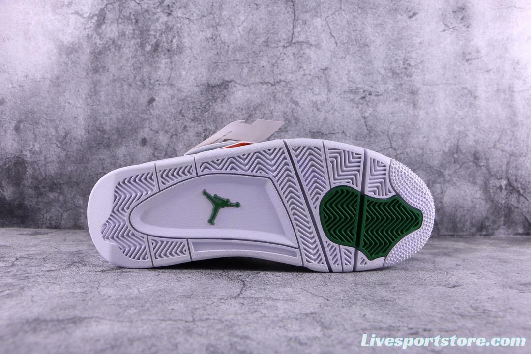 Air Jordan 4 Retro Green Metallic