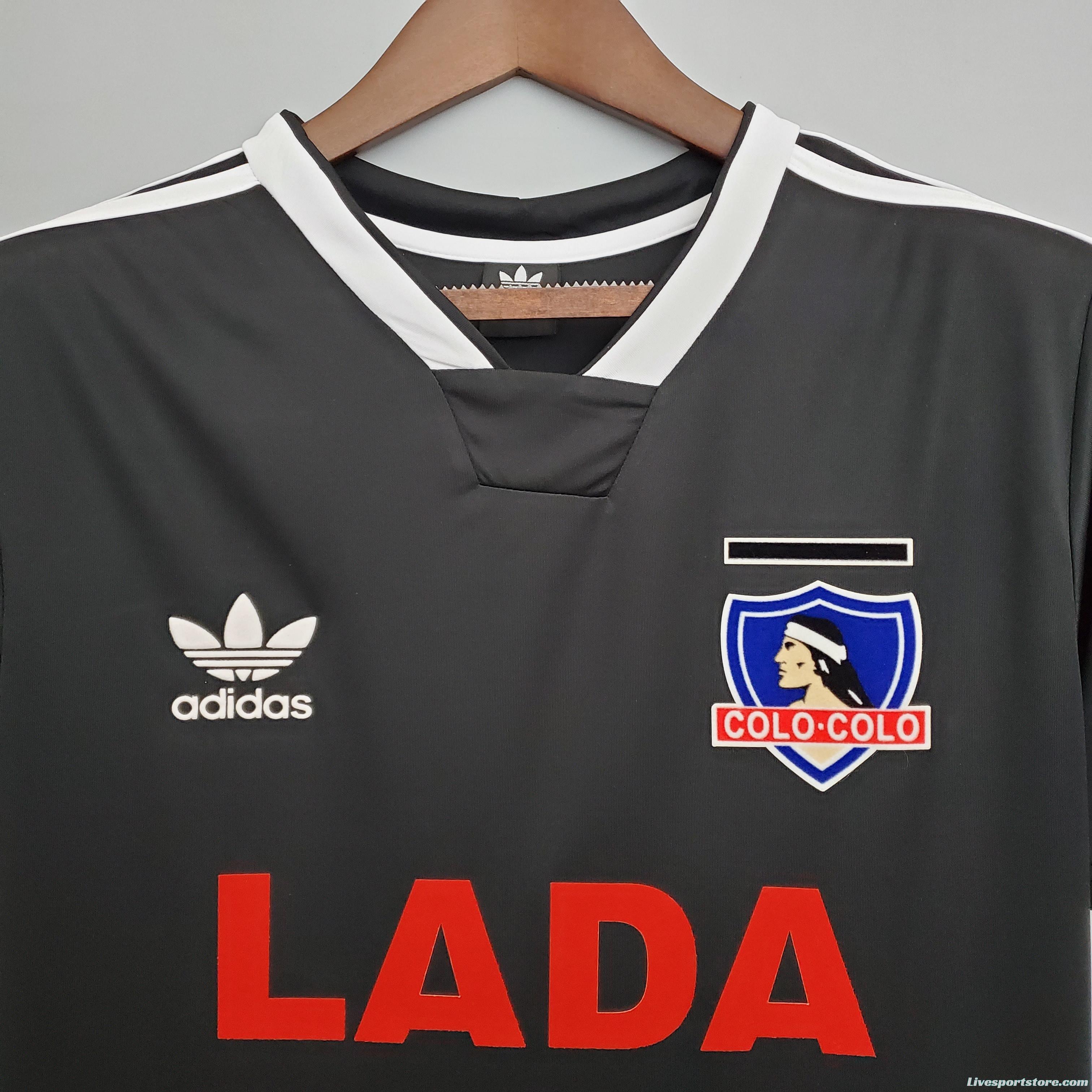 Retro 1991 colo colo away Soccer Jersey