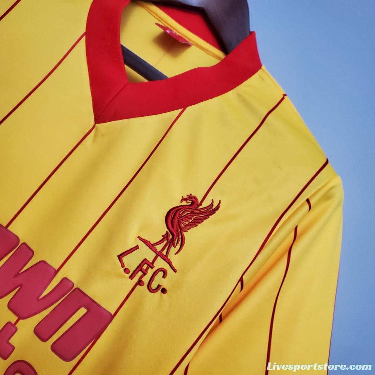 Retro 1984 Liverpool away Soccer Jersey