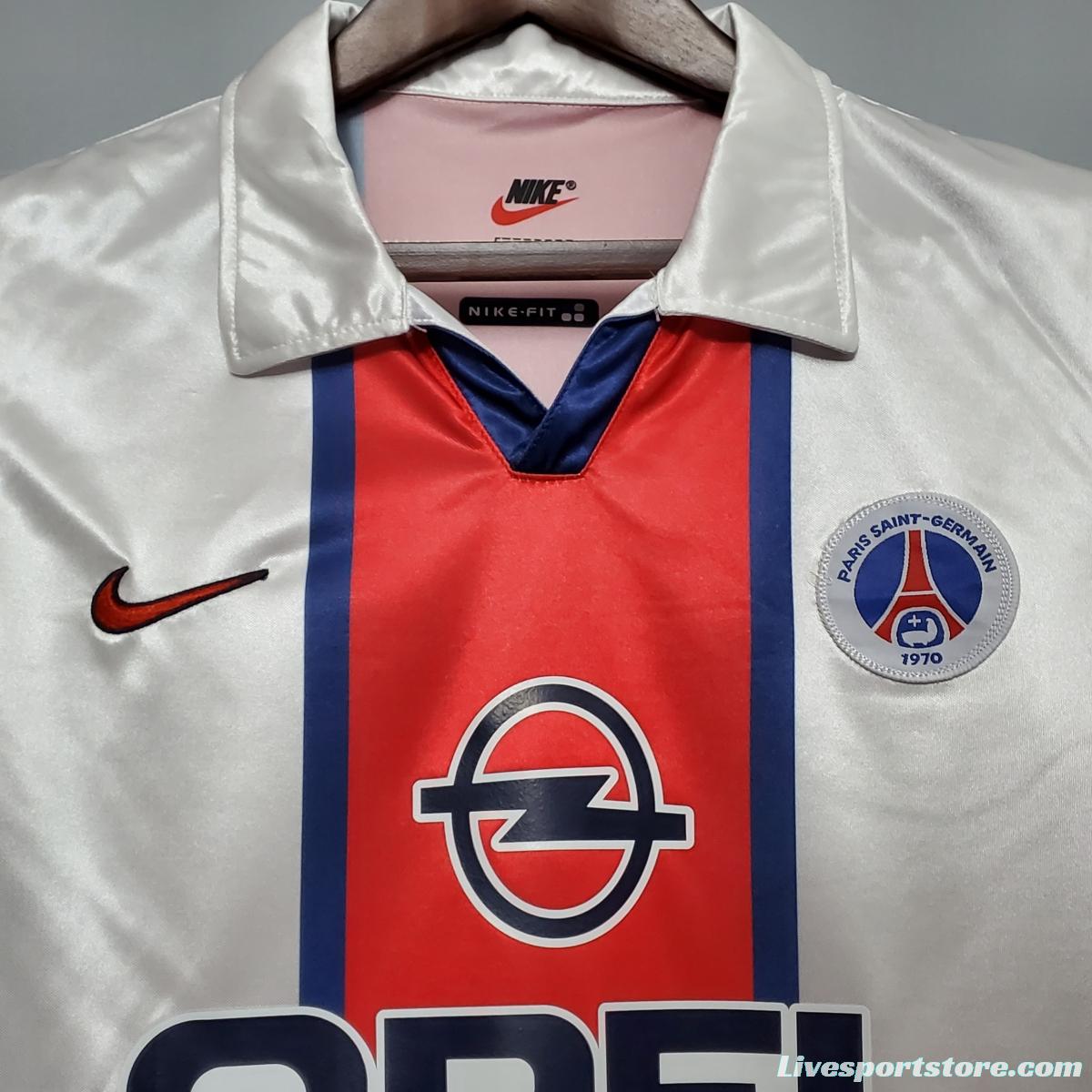 Retro 98/99 PSG away Soccer Jersey