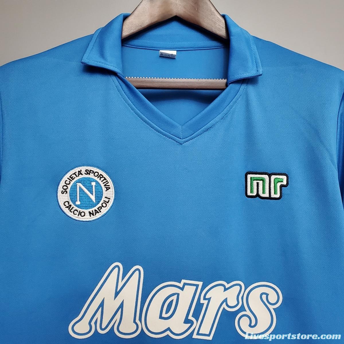 Retro Napoli 88/89 home Soccer Jersey