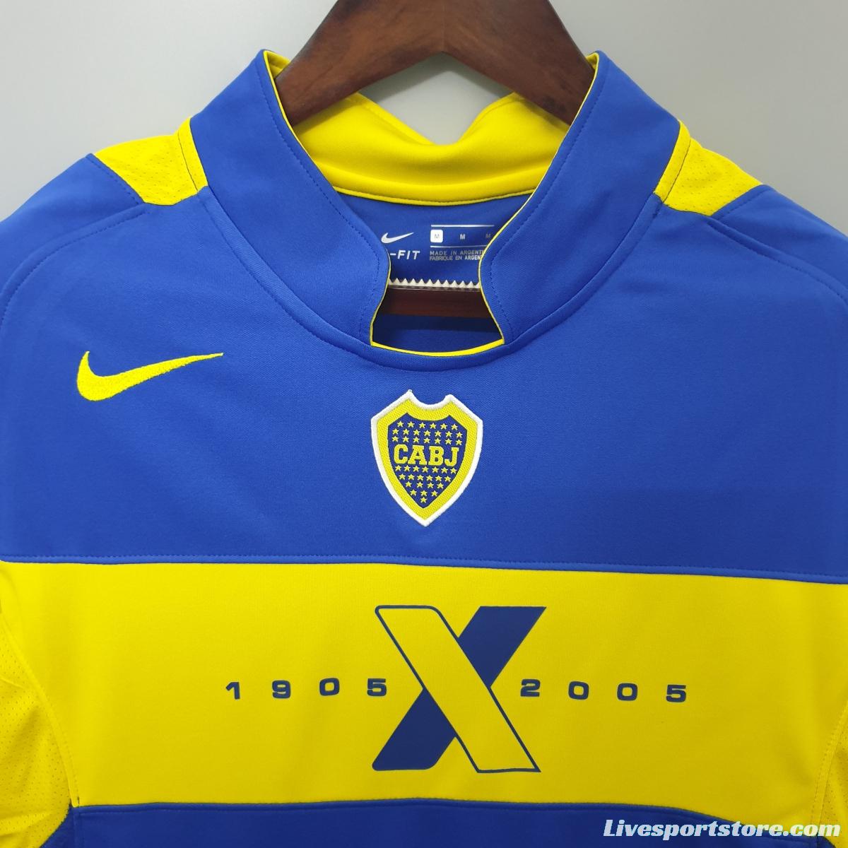 Retro shirt Boca Juniors 2005 home Soccer Jersey