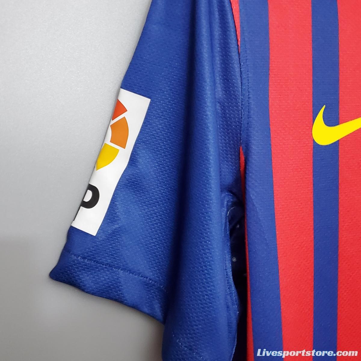 Retro Barcelona 11/12 home Soccer Jersey