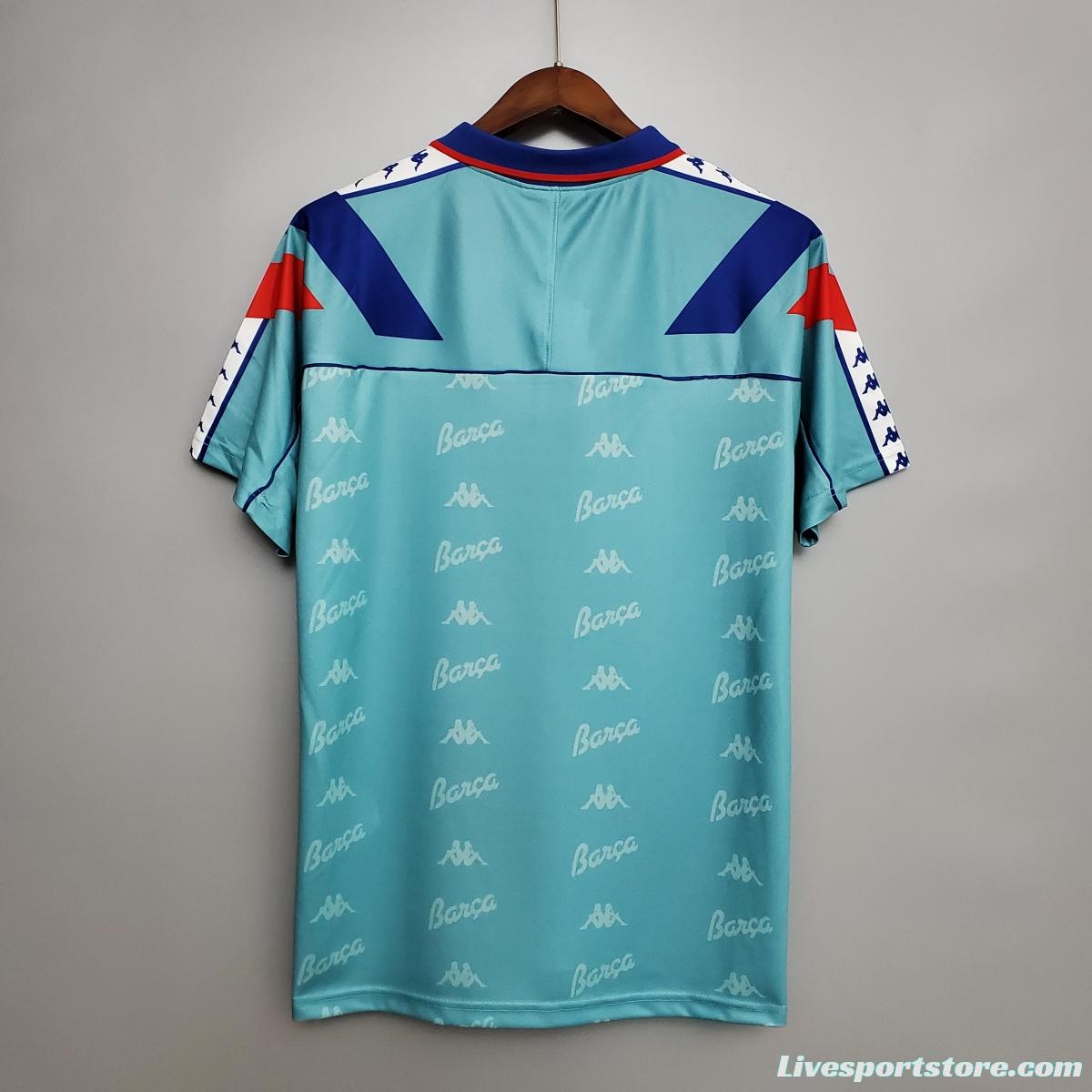 Retro 92/95 Barcelona away Soccer Jersey