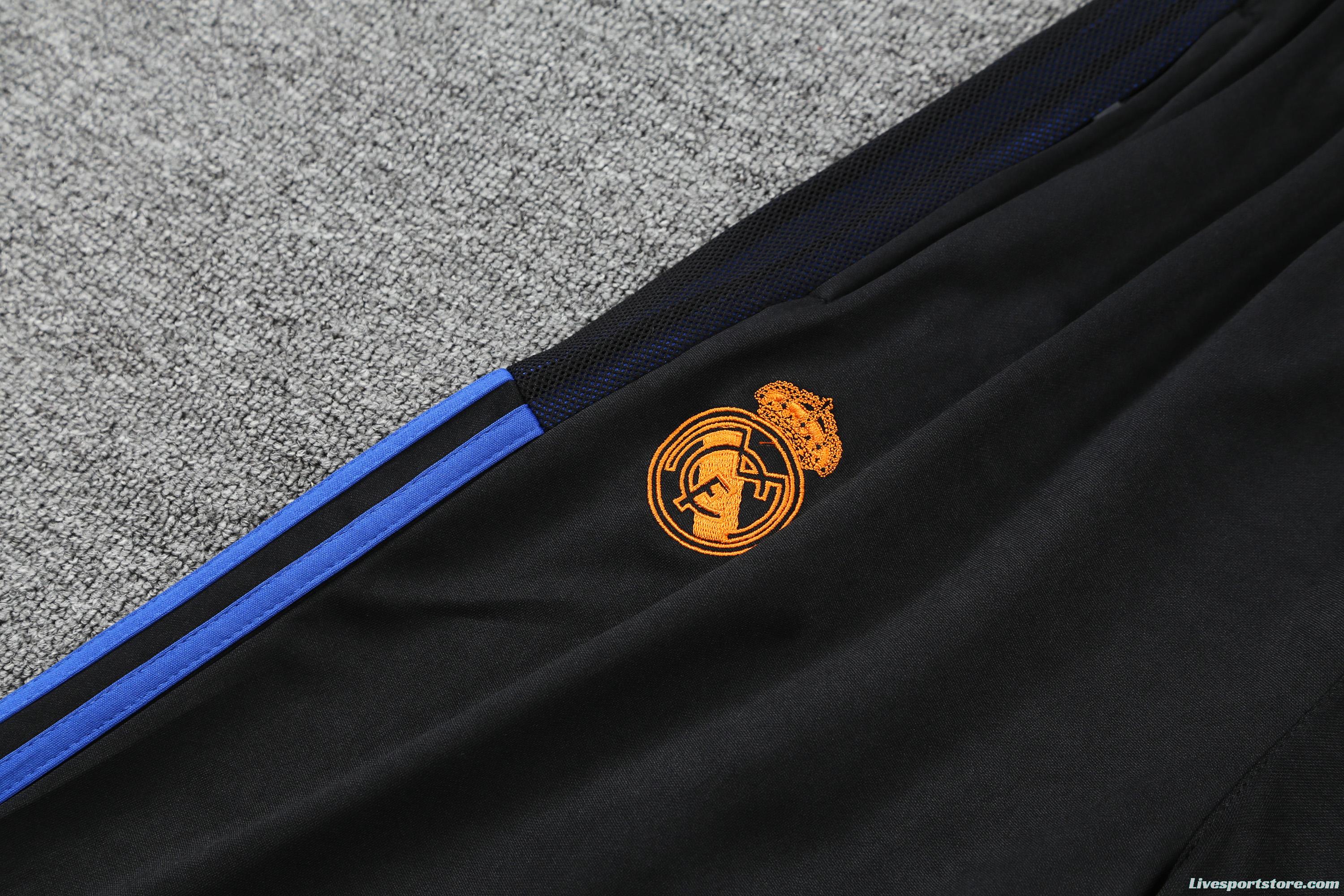 Real Madrid POLO kit black and blue stripes (not supported to be sold separately)