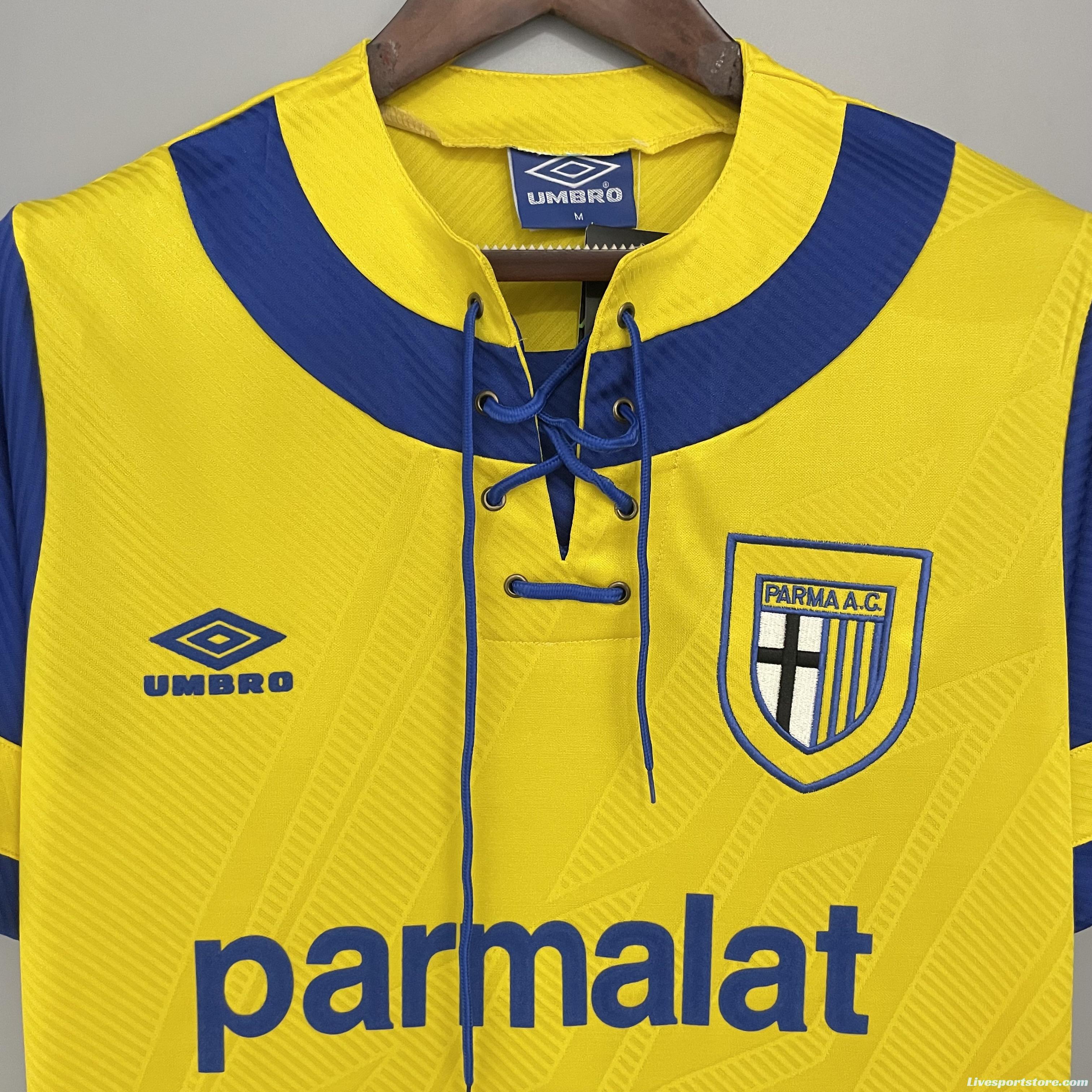 Retro Parma 93/95 home Soccer Jersey