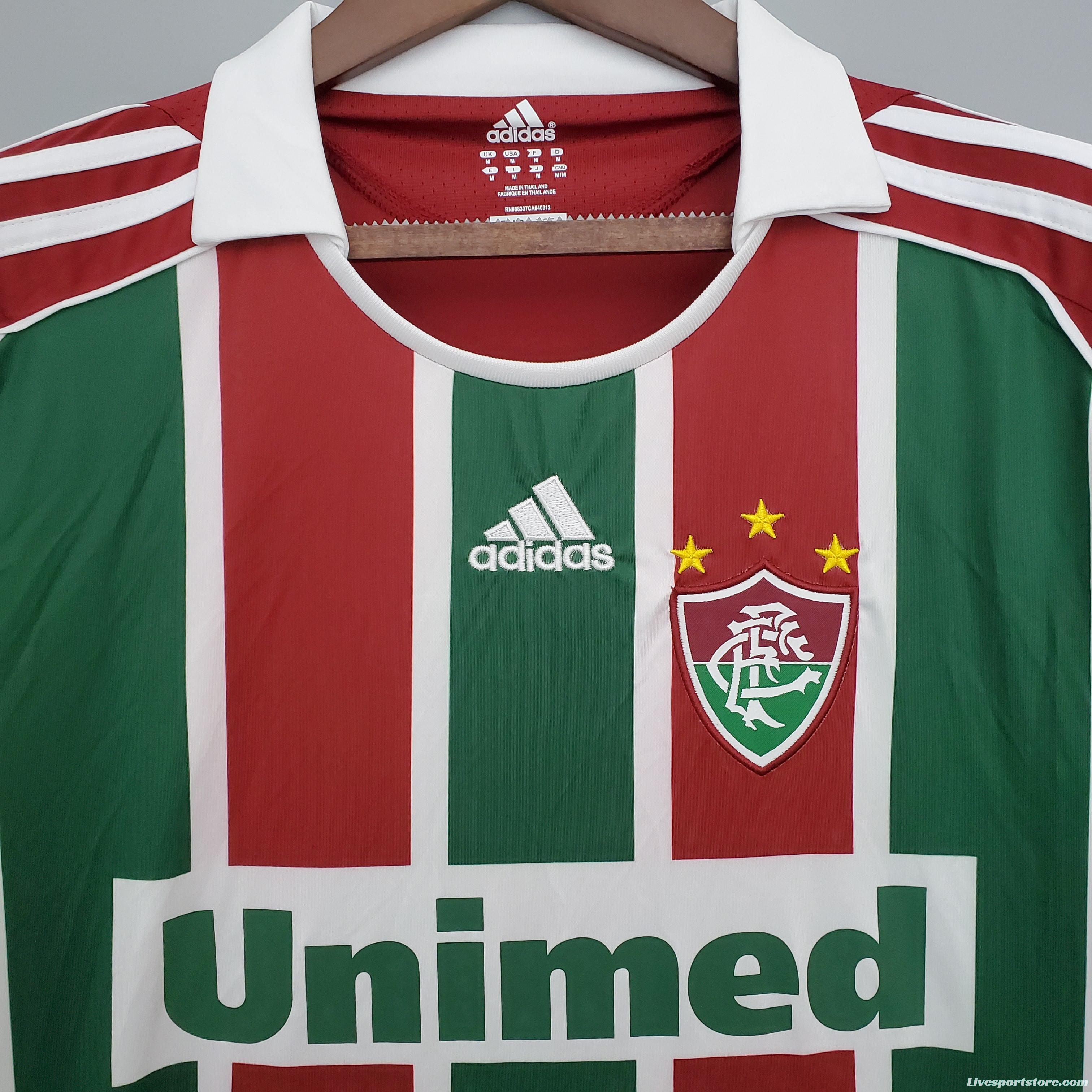 Retro 08/09 Fluminense home Soccer Jersey