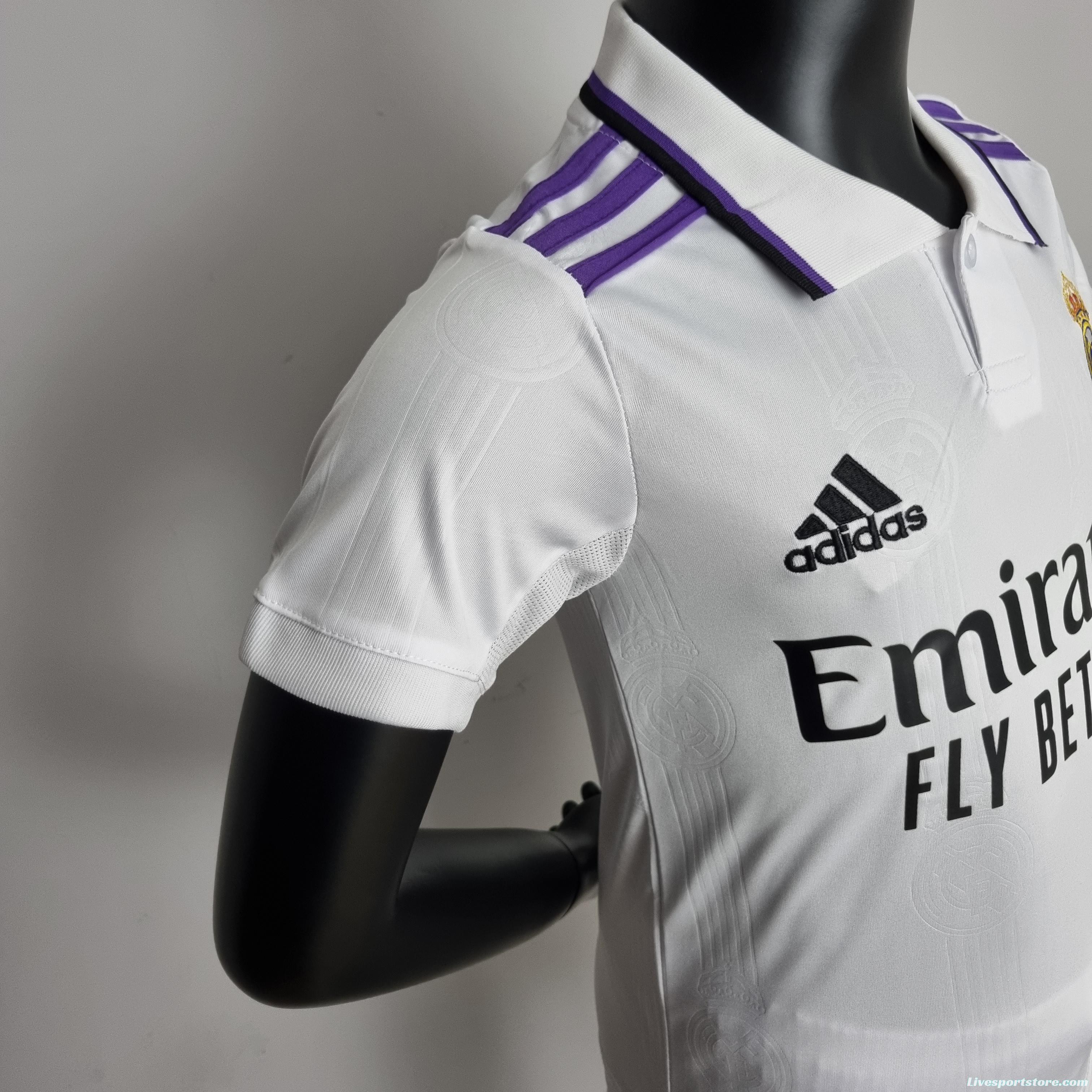 22/23 kids kit Real Madrid home size：16-28 Soccer Jersey