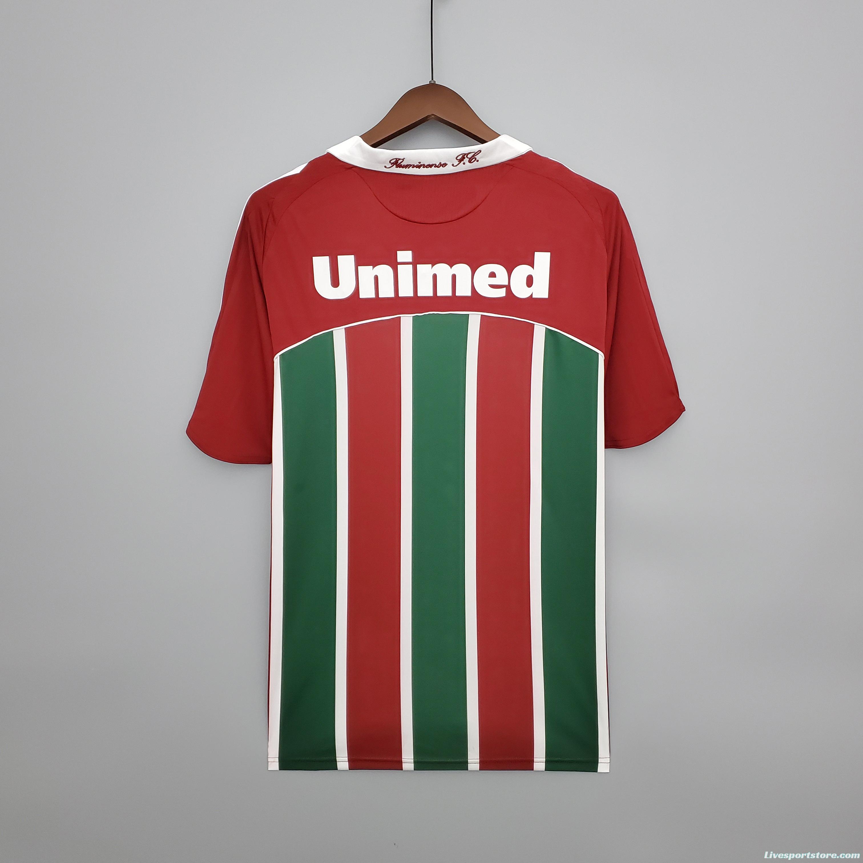 Retro 08/09 Fluminense home Soccer Jersey