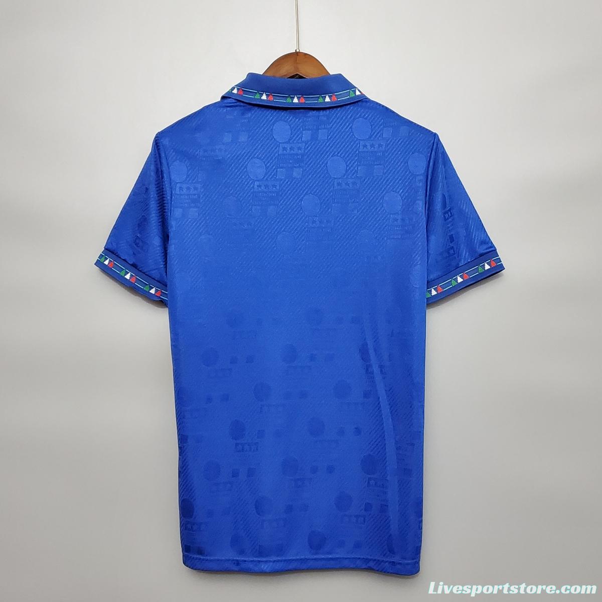 Retro Italy 1994 home Soccer Jersey