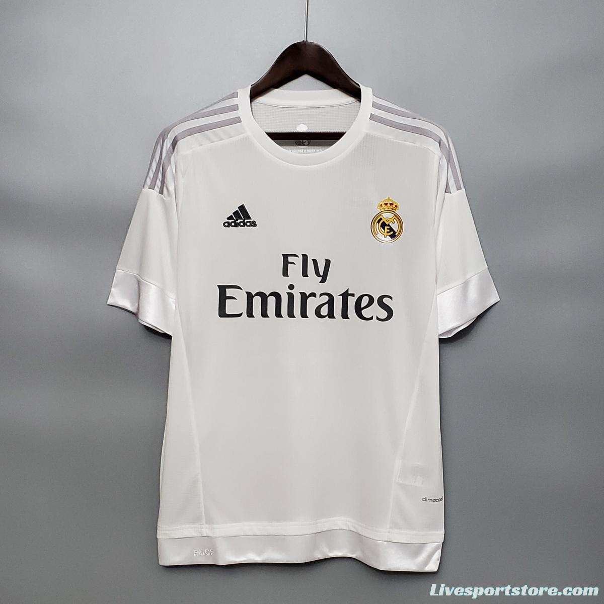 Retro Real Madrid 15/16 home Soccer Jersey