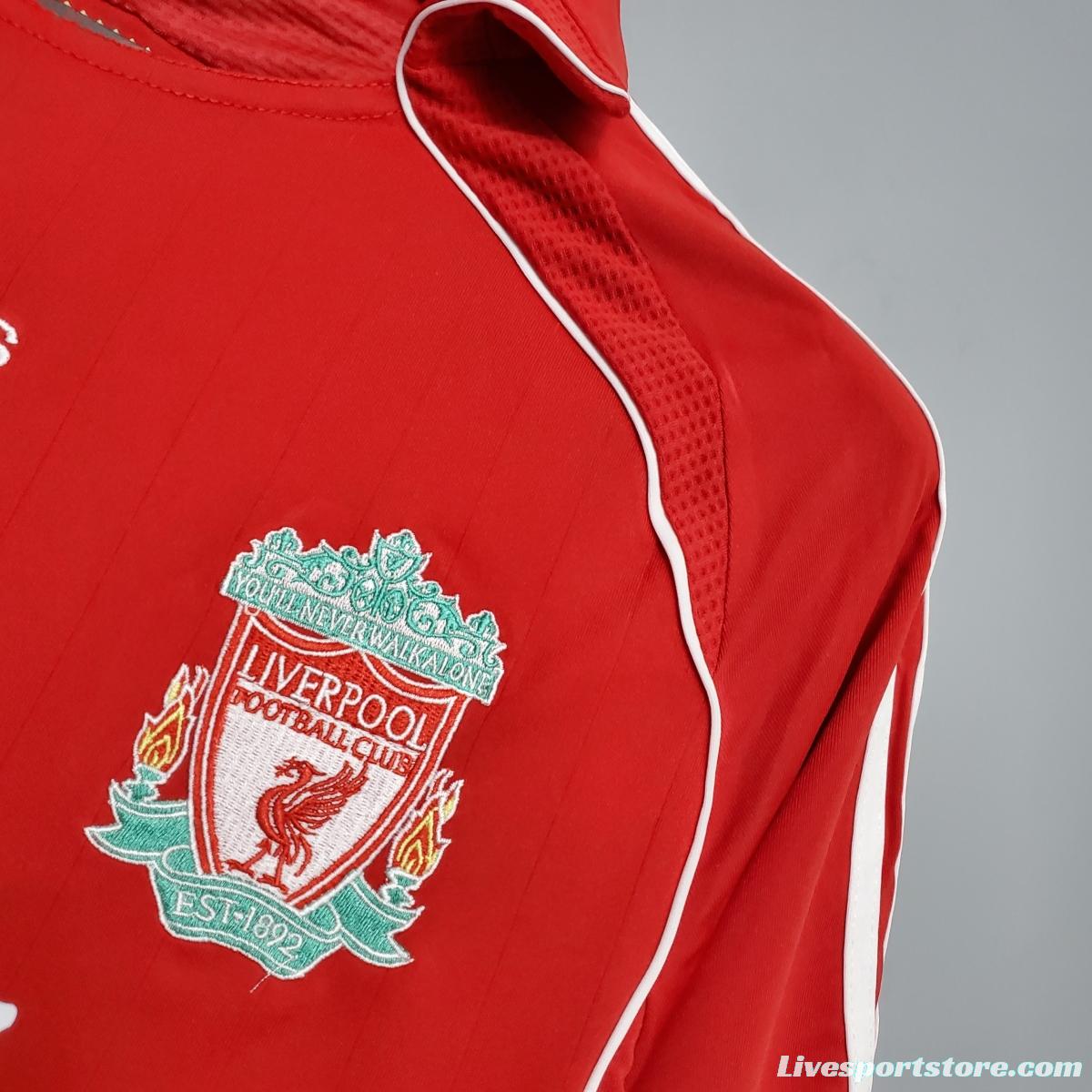 Retro Liverpool 06/07 home Soccer Jersey