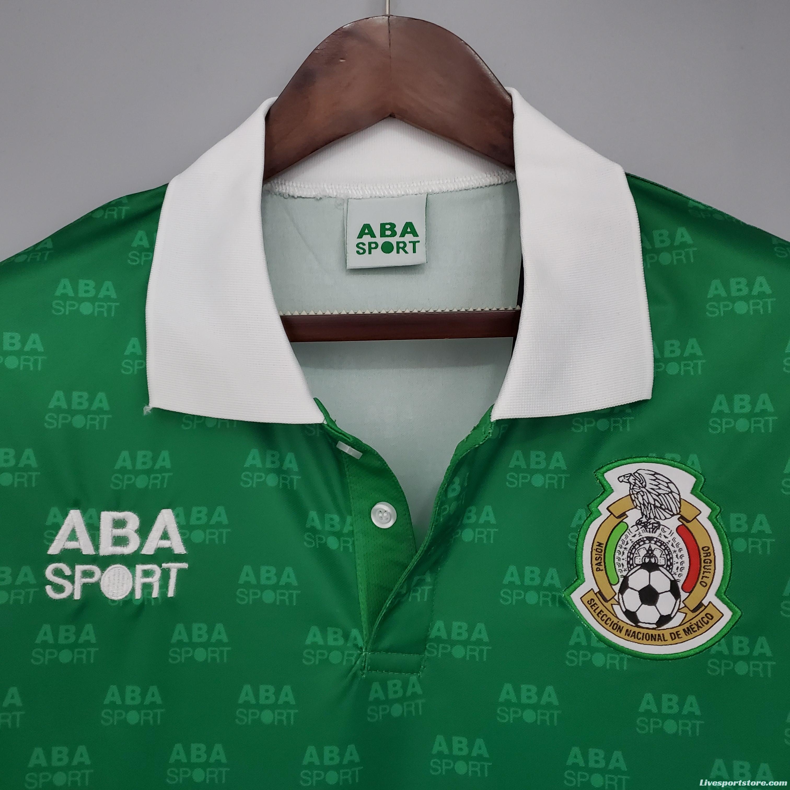 Retro Mexico 1995 home Soccer Jersey