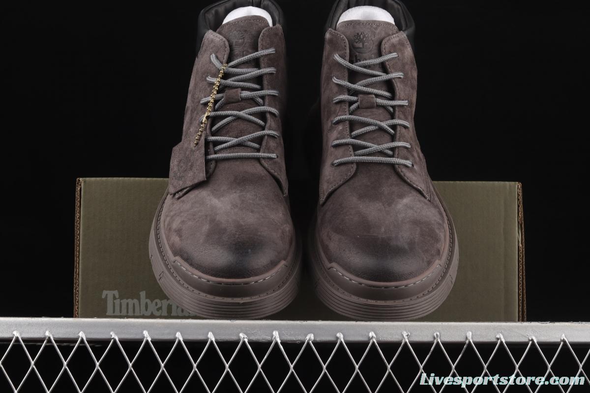 Timberland 21ss autumn and winter new mid-top casual shoes TB10066GREY