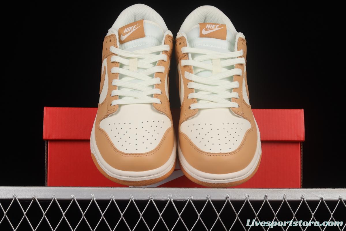 NIKE DUNK Low Harvest Moon Autumn Moon Beige SB Buckle Shredded Backboard Fashion Casual Sneakers DD1503-114