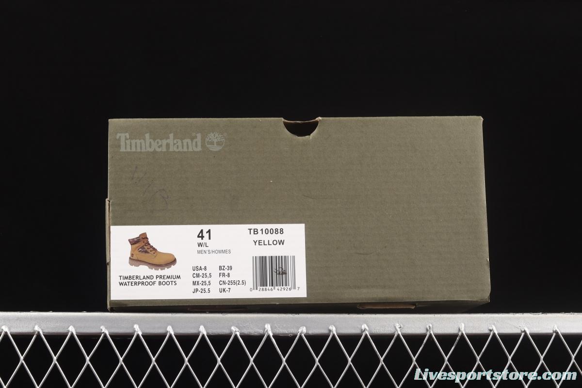 Timberland Nature Needs Heros Pan Weibo second generation M.T.C.R. Boots TB10088YELLOW