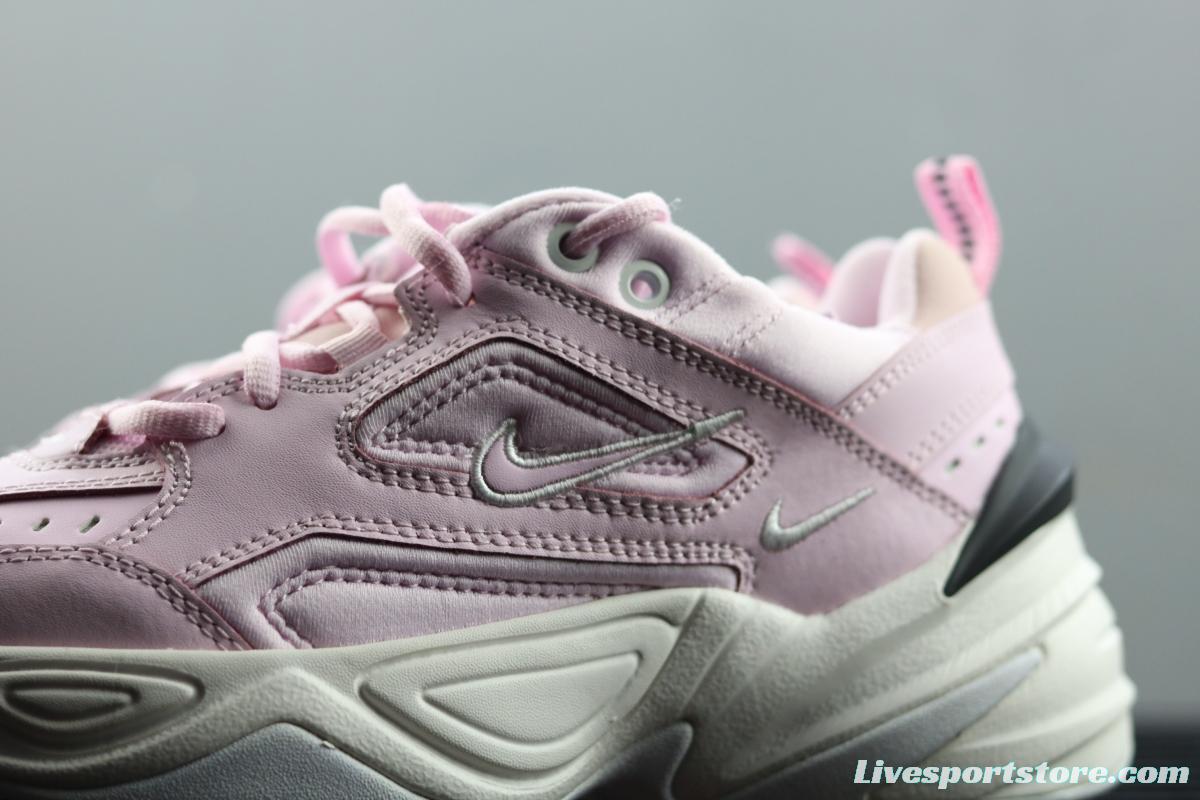 NIKE M2K Tekno pink and white color retro sports daddy shoes AO3108-600