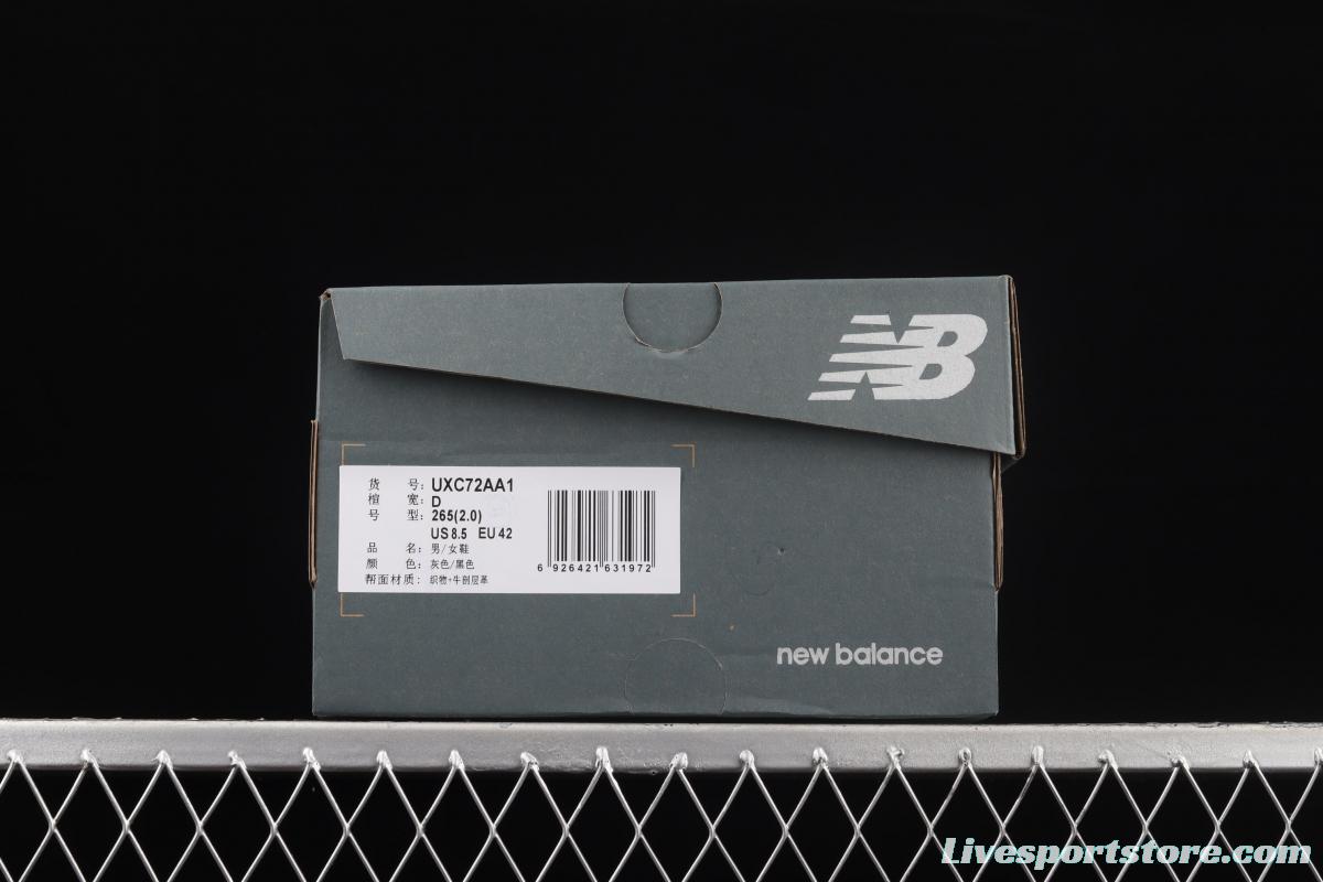 New Balance XC-72 series retro casual running shoes UXC72AA1