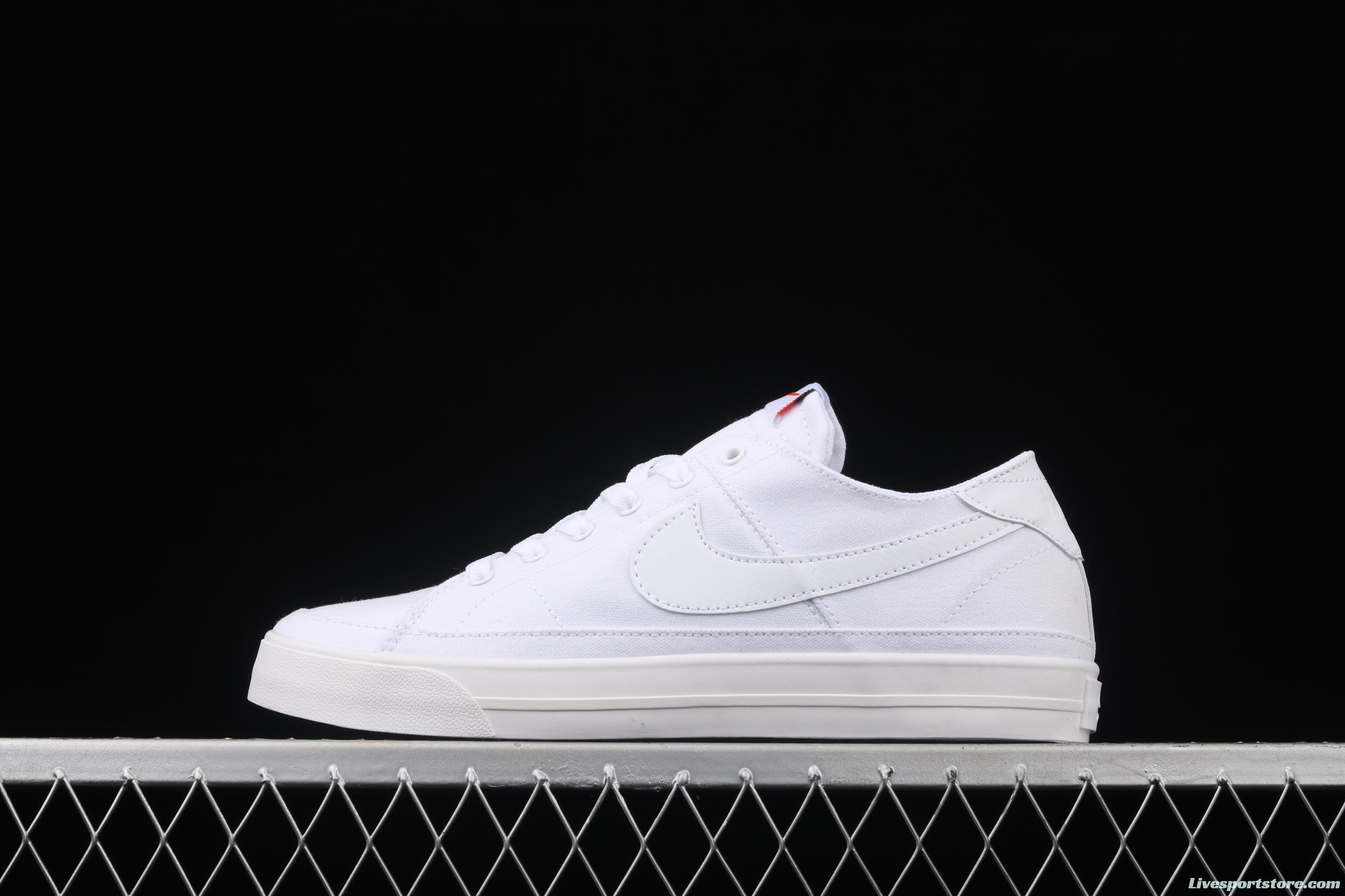 NIKE Court Legacy classic retro fashion street canvas sports board shoes CZ0294-100