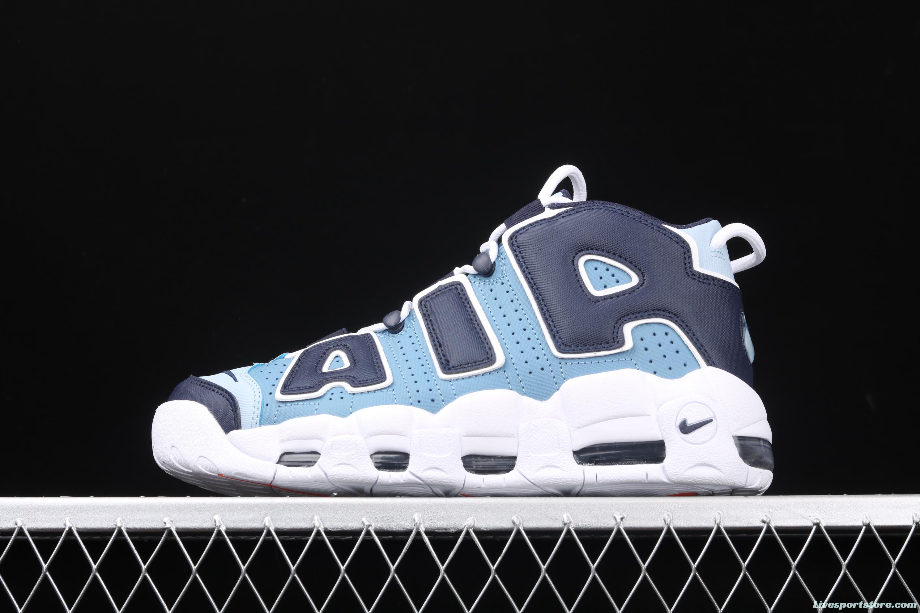 NIKE Air More Uptempo 96 QS Pippen original series classic high street leisure sports culture basketball shoes tannin cowboy 415082-404