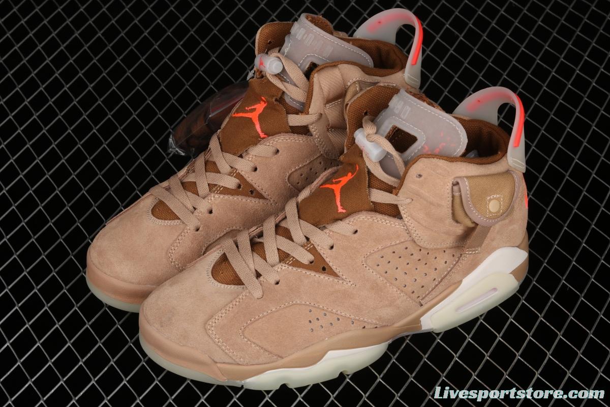 Travis Scott x Air Jordan 6 British Khaki khaki DH0690-200