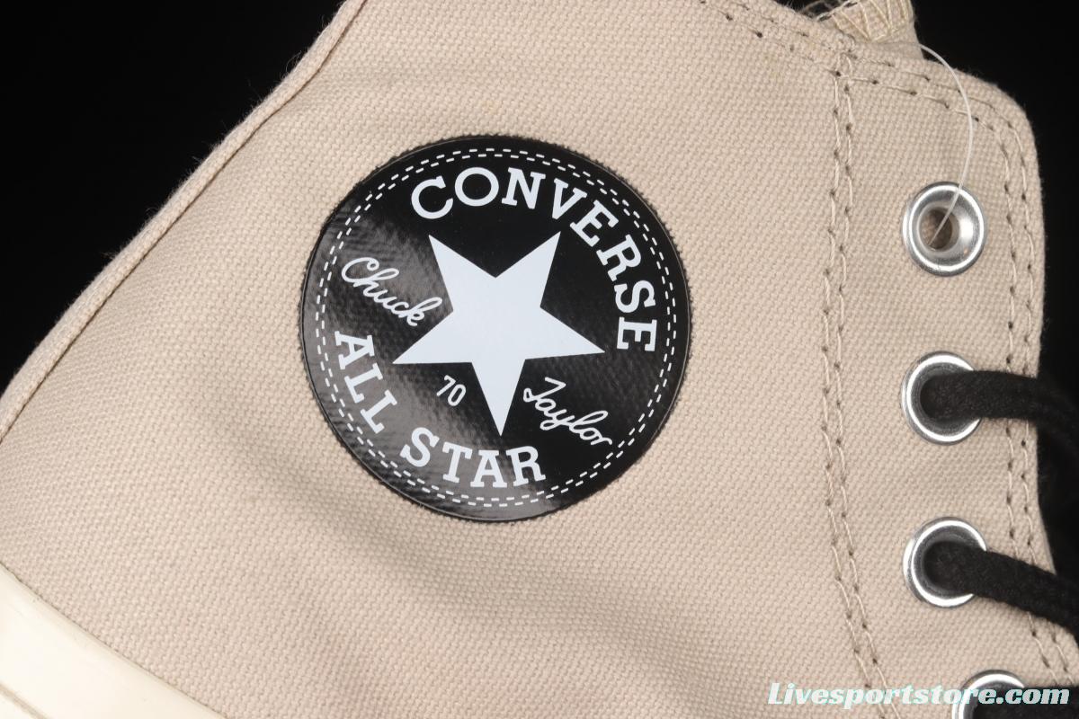 Converse 1970 S Gore-Tex 2022 Converse outdoor waterproof high upper canvas shoes 172027C