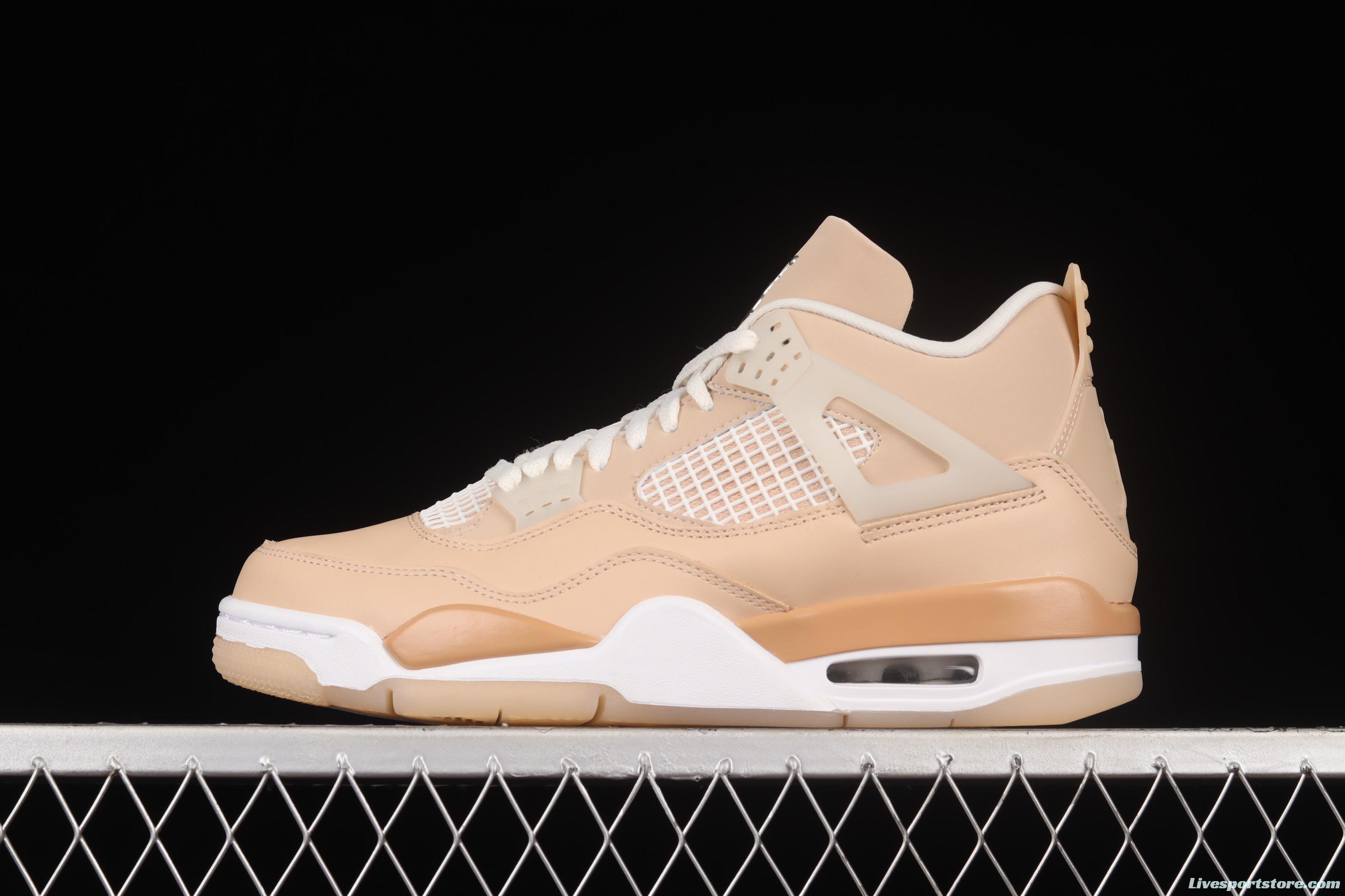 Air Jordan 4 Retro Shimmer khaki Light Color DJ0675-200