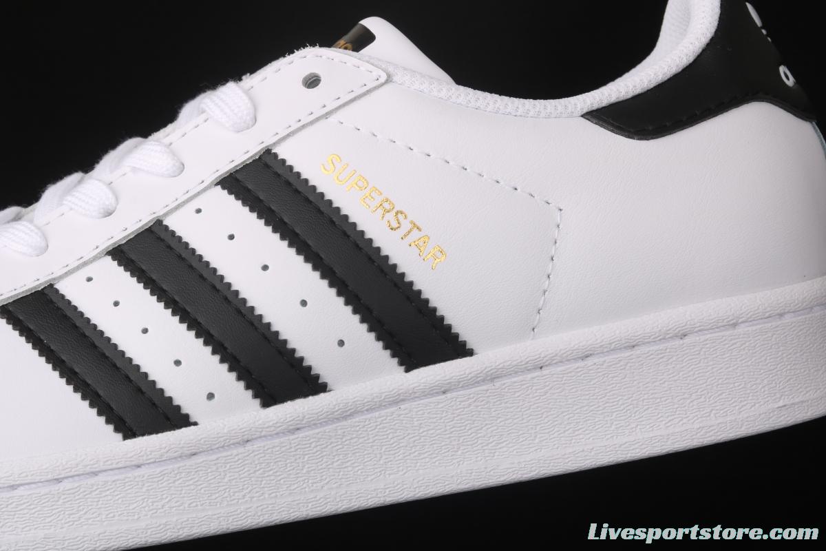 Adidas Superstar EG4958 shell head clover classic all-purpose leisure sports board shoes