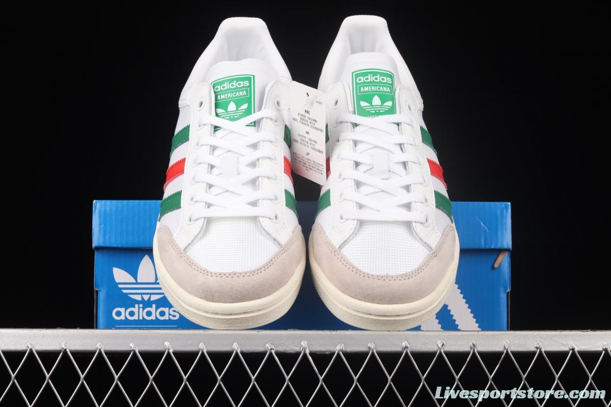 Adidas Originals Americana low EF2509 clover breathable fabric face campus wind low upper board shoes