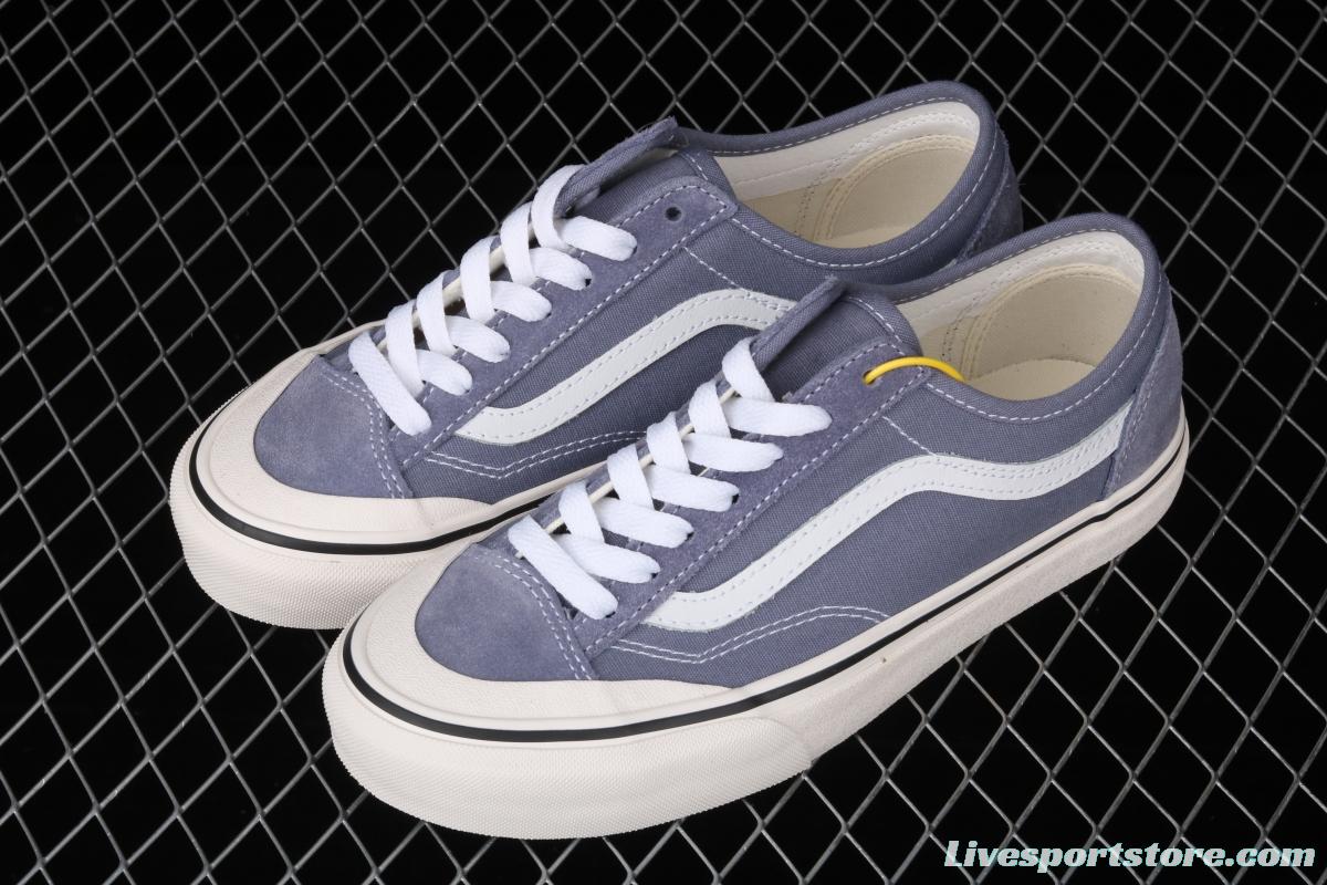 Vans Style 36 Decon SF Vance blue-gray half-moon Baotou vulcanized canvas shoes VN0A3MVLK0B