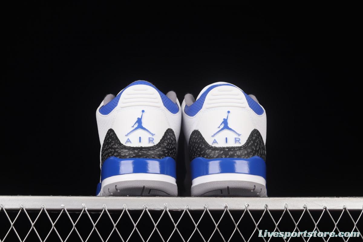 Air Jordan 3 Racer Blue AJ3 Joe 3 Racing Blue CT8532-145