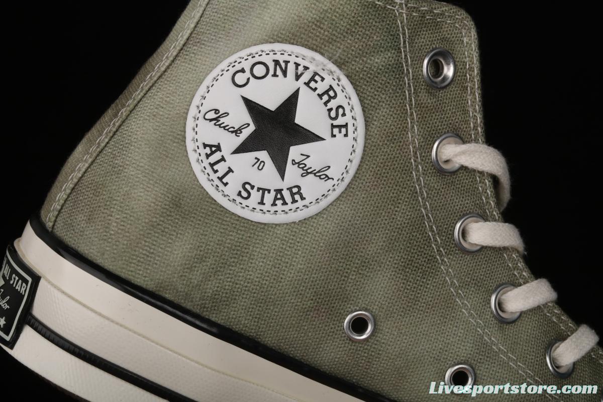 Converse 70s new spring color spring matcha ink rendering high-top leisure board shoes 170964C