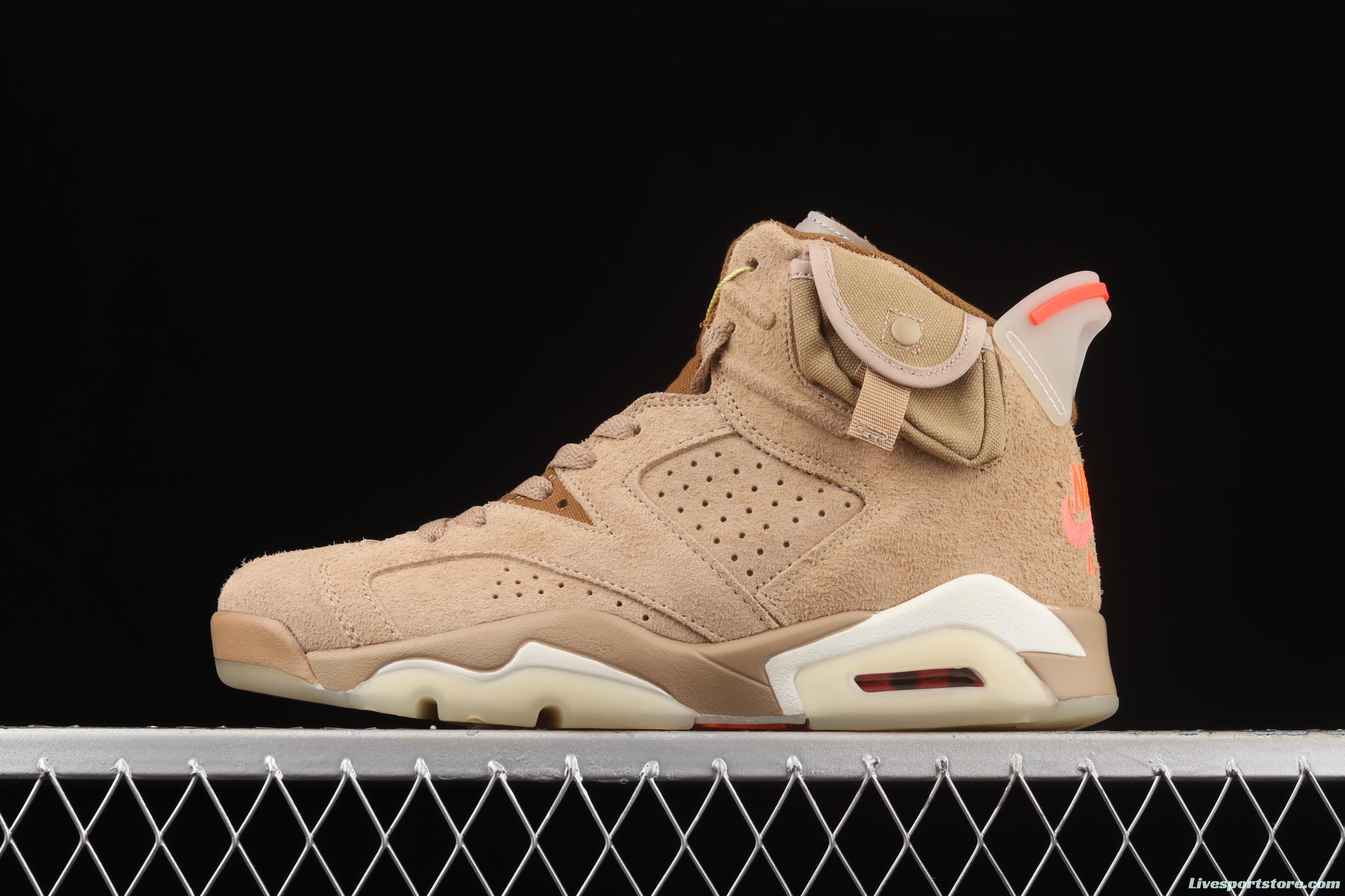 Travis Scott x Air Jordan 6 British Khaki khaki DH0690-200