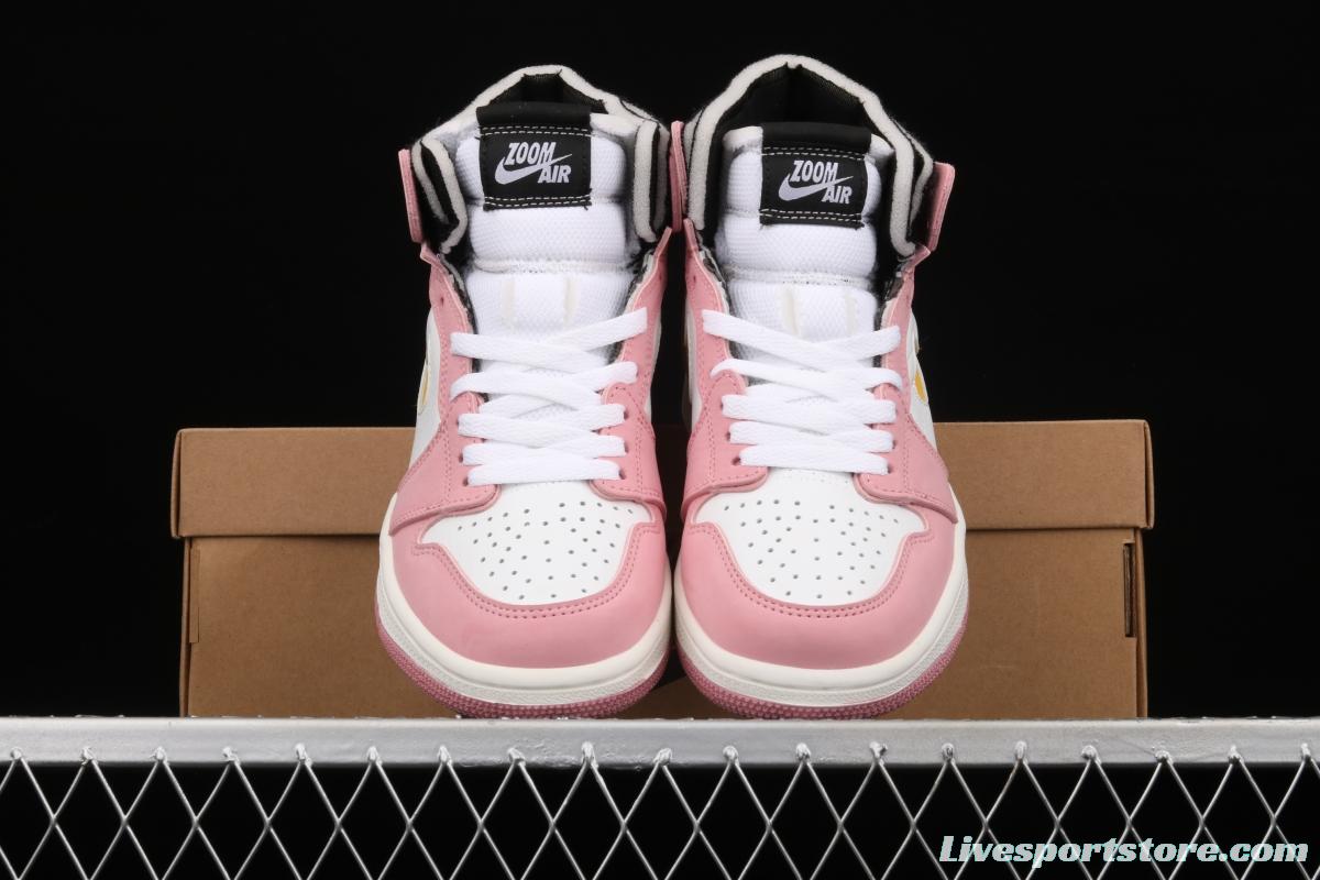 Air Jordan 1 Zoom CMFT pink glaze CT0979-601