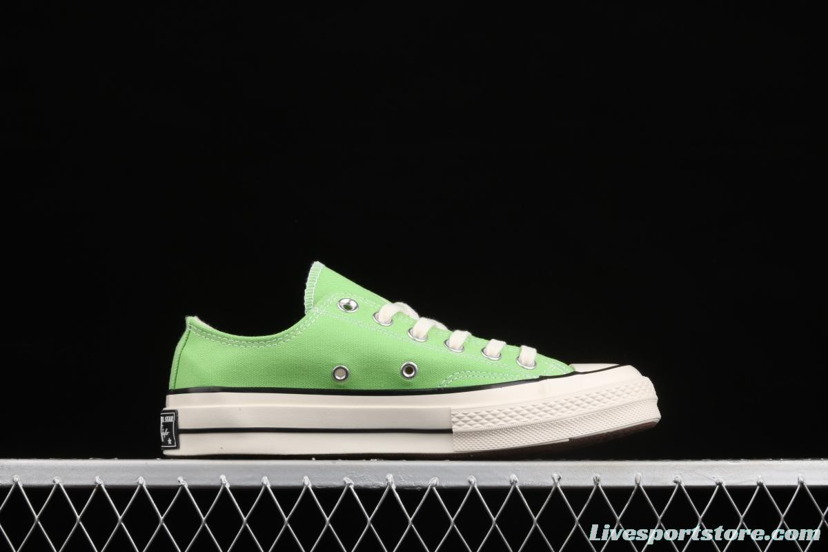 Converse Chuck 70s spring new color lemon green color low-top casual board shoes 171956C