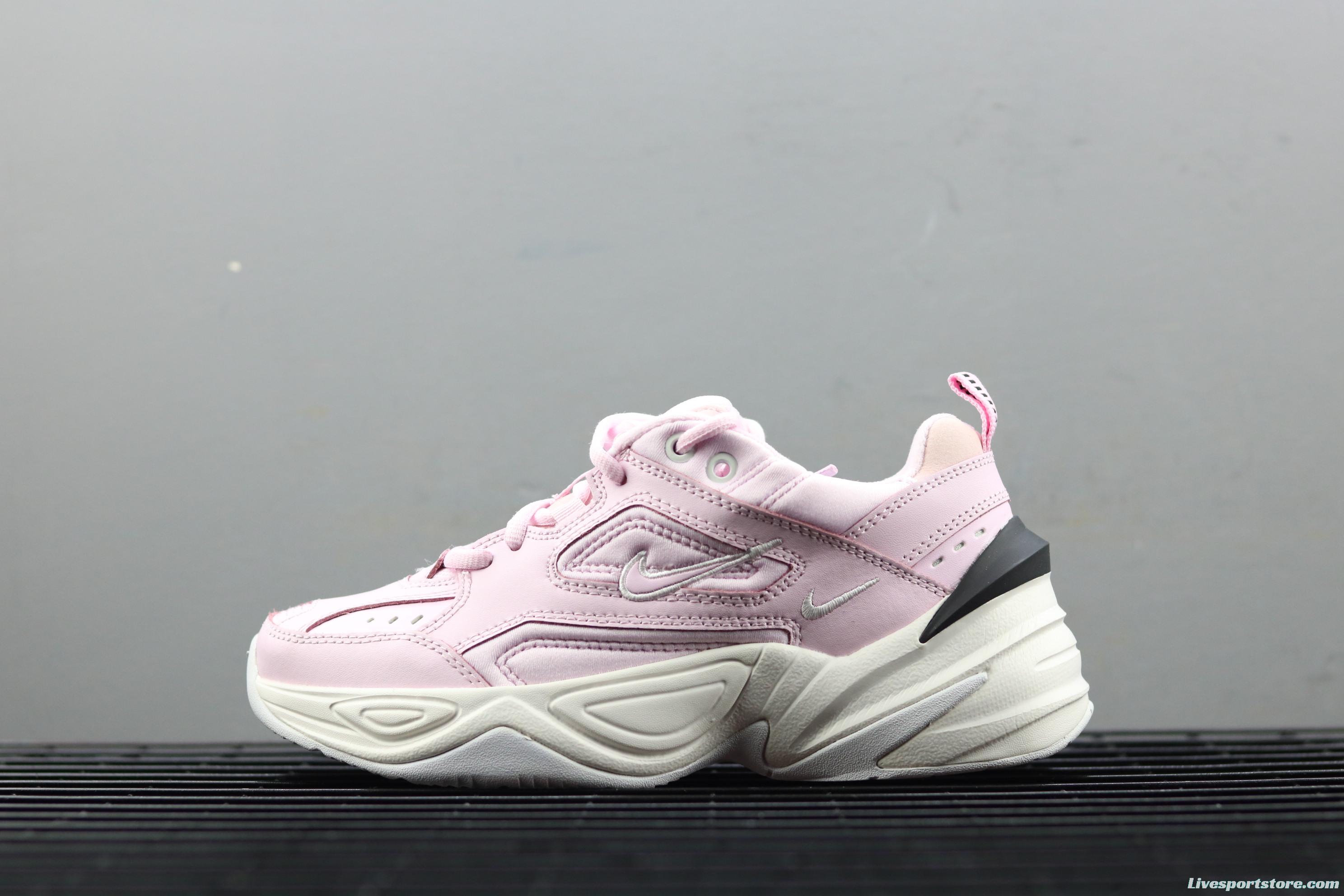 NIKE M2K Tekno pink and white color retro sports daddy shoes AO3108-600