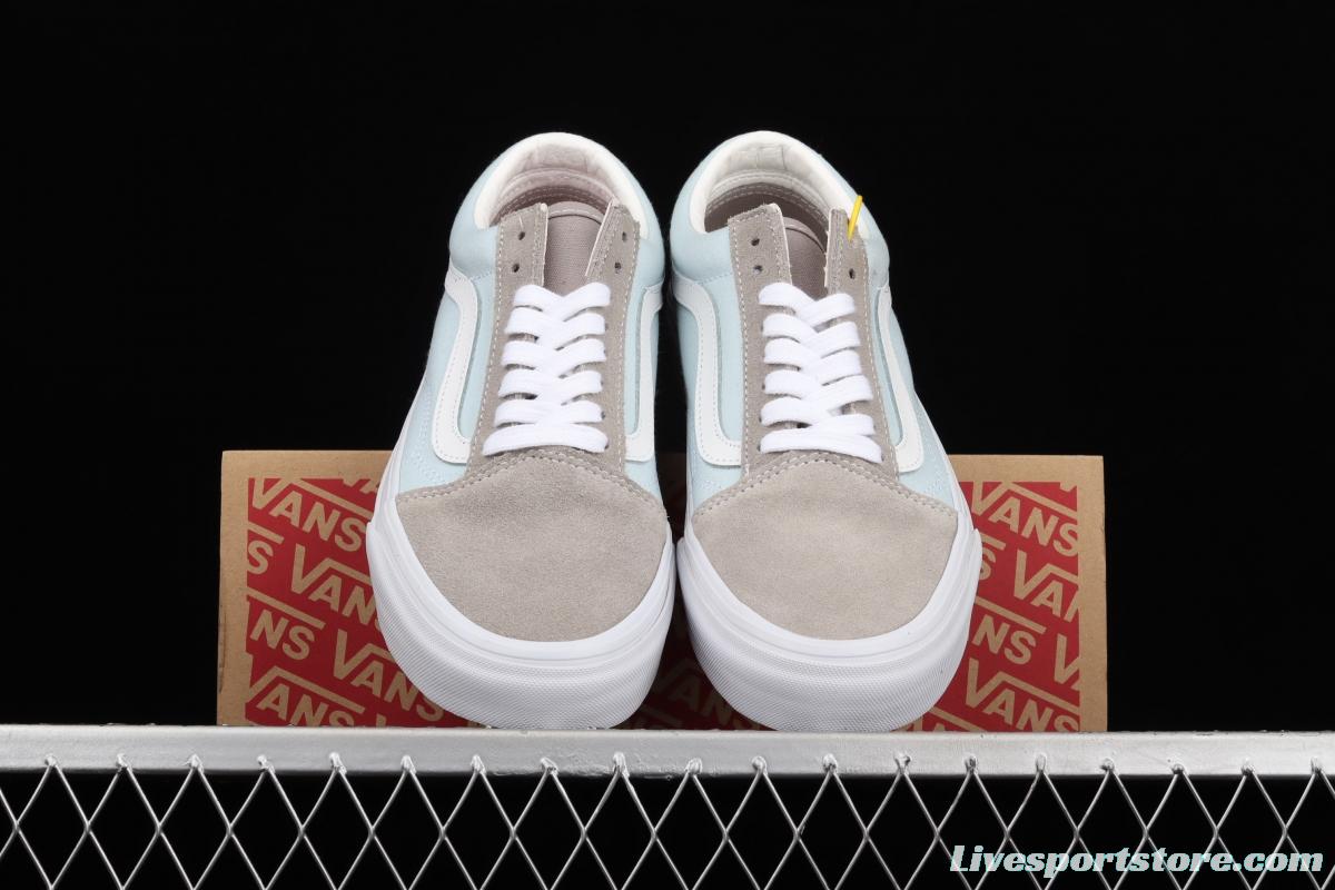 Vans Style 36 Milk Blue Gray matching low-top Leisure Board shoes VN0A3WKT4FY