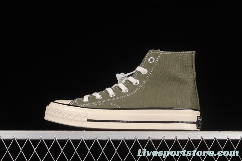 Converse 1970s Evergreen high-top vulcanized casual shoes 162052C