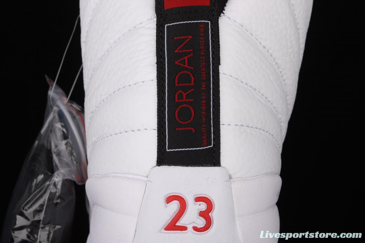 Air Jordan 12 Twist 2 2 White and red CT8013-106