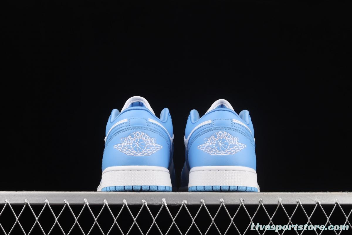 Air Jordan 1 Low North Carolina low side Culture Leisure Sport shoes AO9944-441