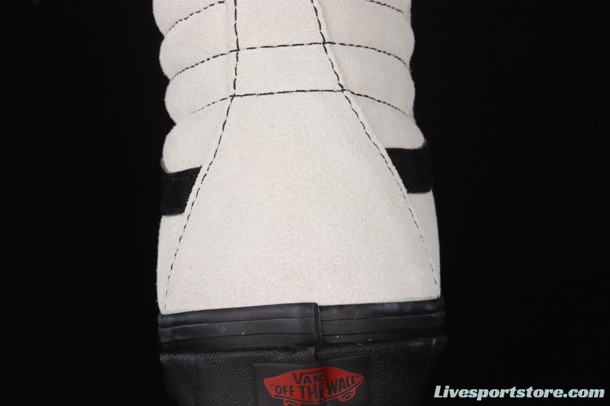 Vans Sk8-Hi Vansananheim's new Oreo vintage vulcanized high-top shoes VN0A38GF9XO