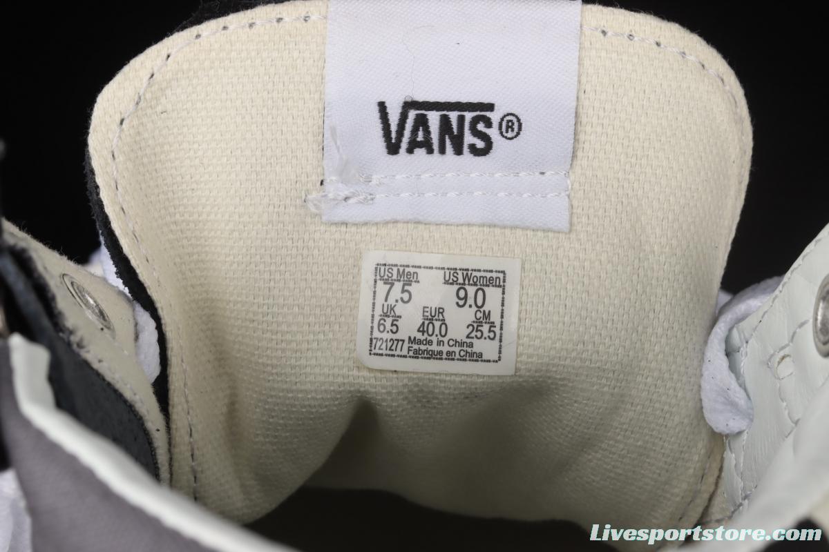 Vans SK8-Hi Reissue Ca Vance deconstructs and splices VN0A3WM1603 of high-top vulcanized shoes