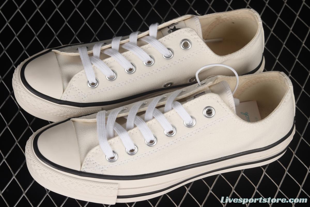 Converse All Star J 1980s Converse high-end branch line Japanese-made classic low-top sneakers