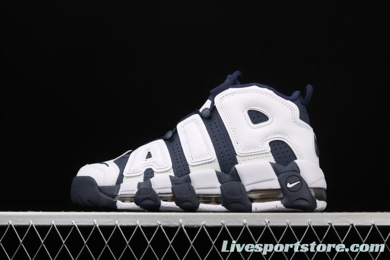 NIKE Air More Uptempo 96 QS Pippen original series classic high street leisure sports basketball shoes 414962-104