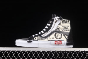 Vans Vault Sk8-Hi Reissue Ca deconstructionism high-top canvas vulcanized shoes VN0A3WM16HJ