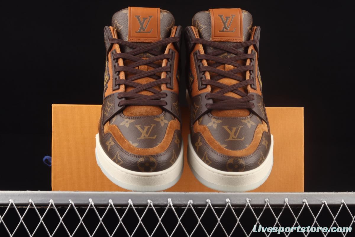 Authentic LV 2022s LV Trainer Sneaker 2022ss early spring fashion catwalk sneakers