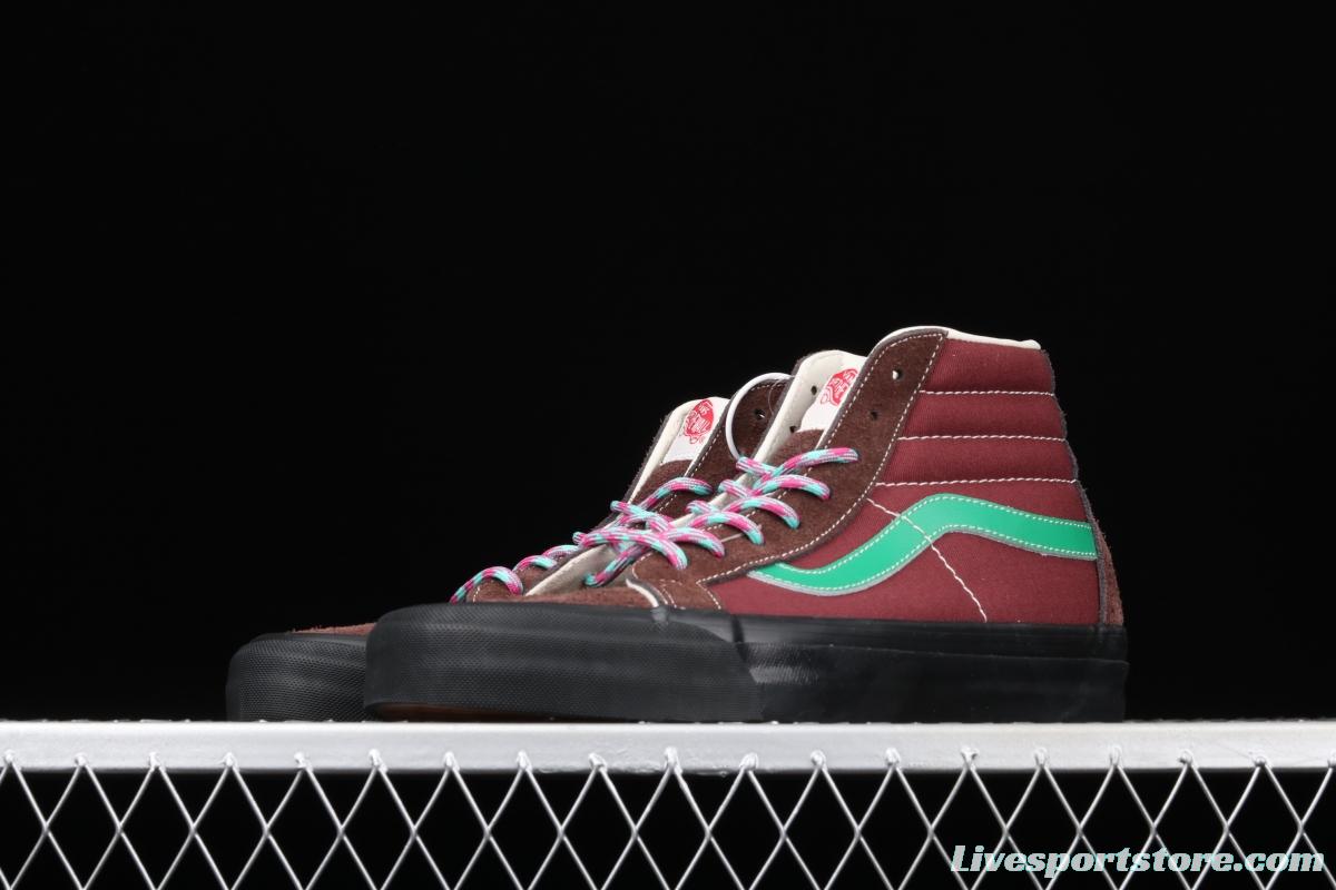 Vans Vault OG SK8-Hi Lx Vansky top casual board shoes VN0A4BVBTIX