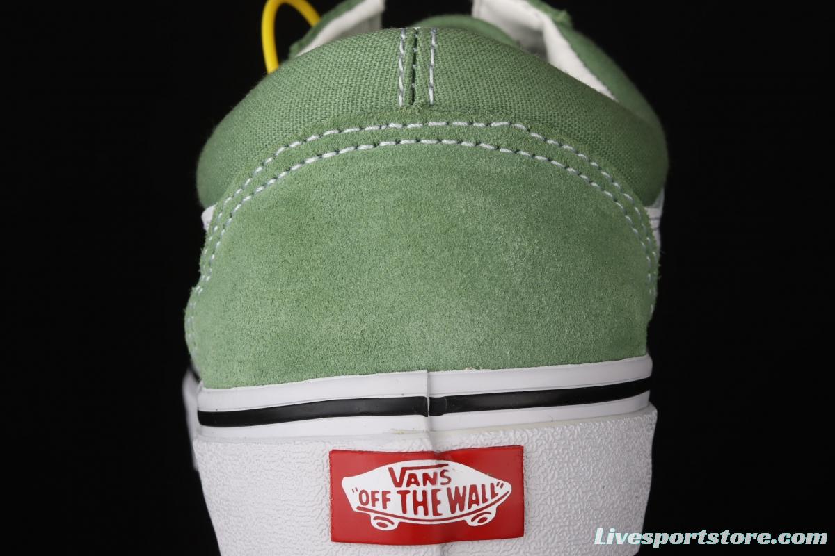 Vans Old Skool grass green low-side vulcanized casual board shoes VN0A3WKT4G6