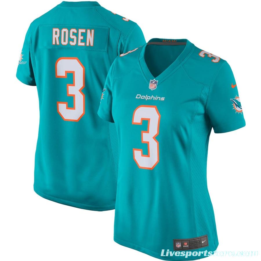 Women's Josh Rosen Aqua Player Limited Team Jersey