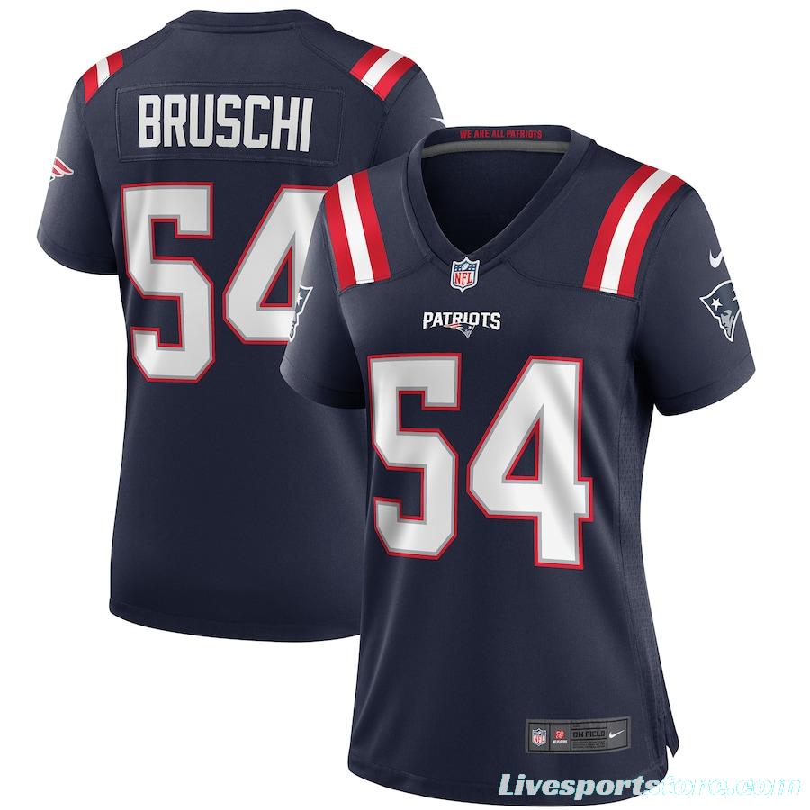 Women's Tedy Bruschi Navy Retired Player Limited Team Jersey